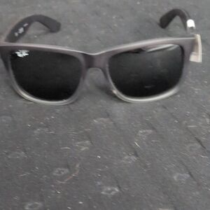 Ray-Ban Black to Clear Gradient Wayfarer Sunglasses